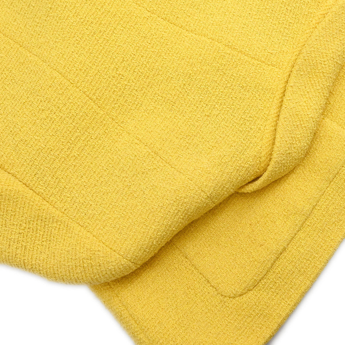 Chanel 1995 Single Breasted Jacket Yellow #40 - Image 6