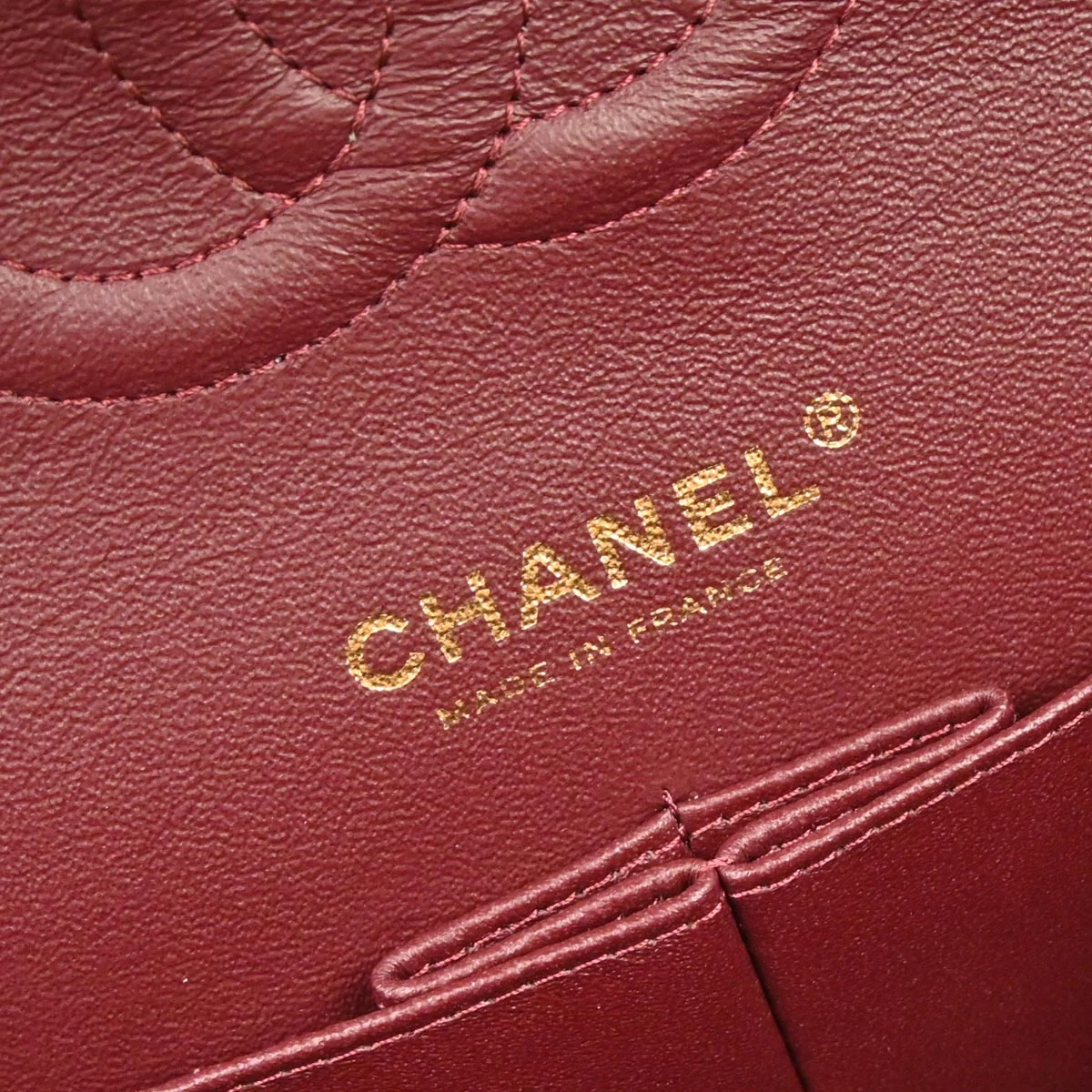 Chanel 2017 Black Caviar Skin Medium Classic Double Flap Shoulder Bag - Image 8