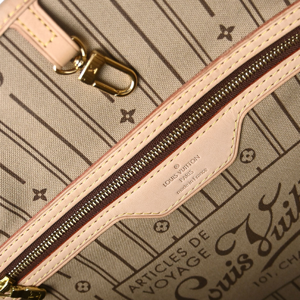 Louis Vuitton 2011 Monogram Neverfull GM Tote Bag M40157 - Image 10