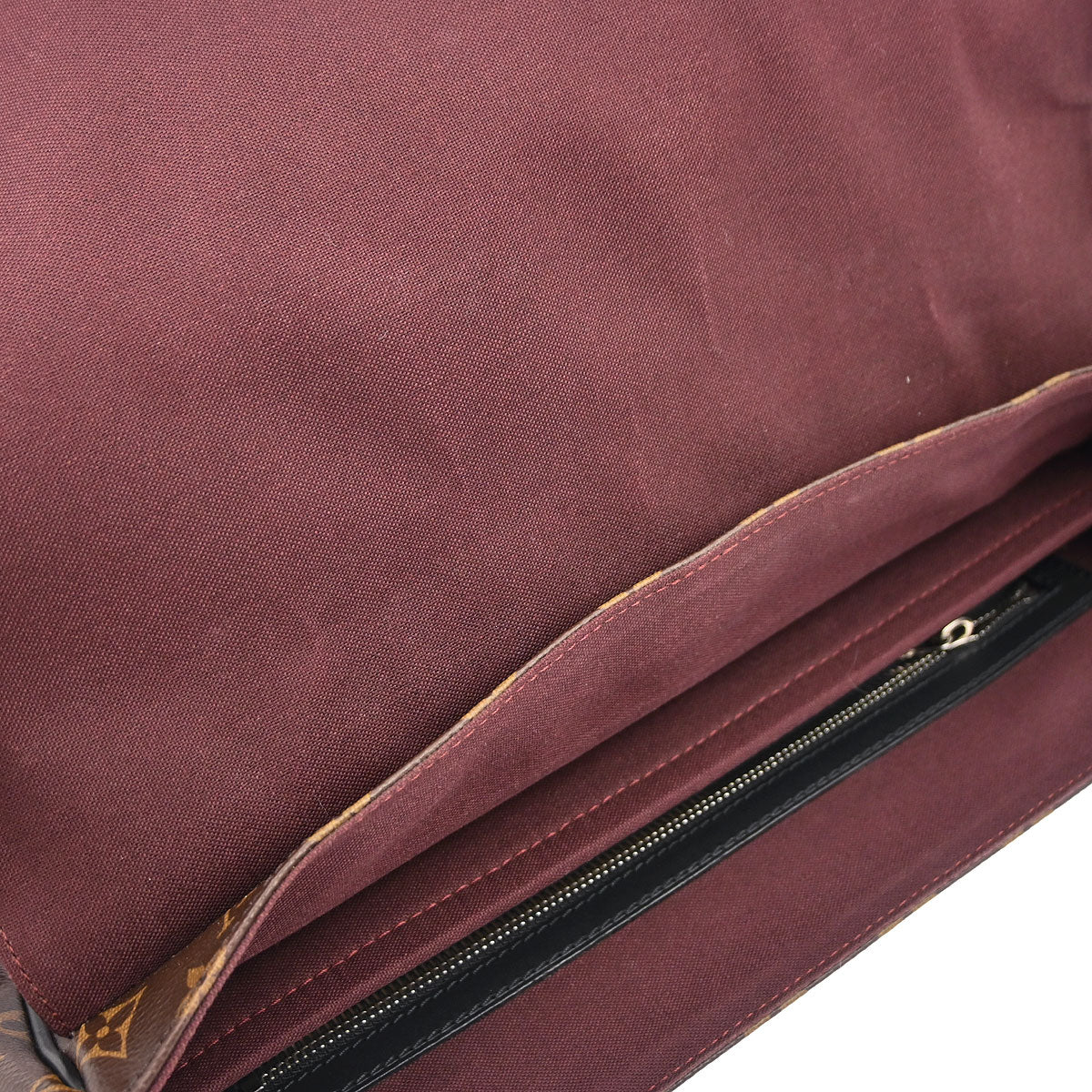 Louis Vuitton 2014 Monogram Macassar Clarence 2way Shoulder Bag M40936 - Image 8