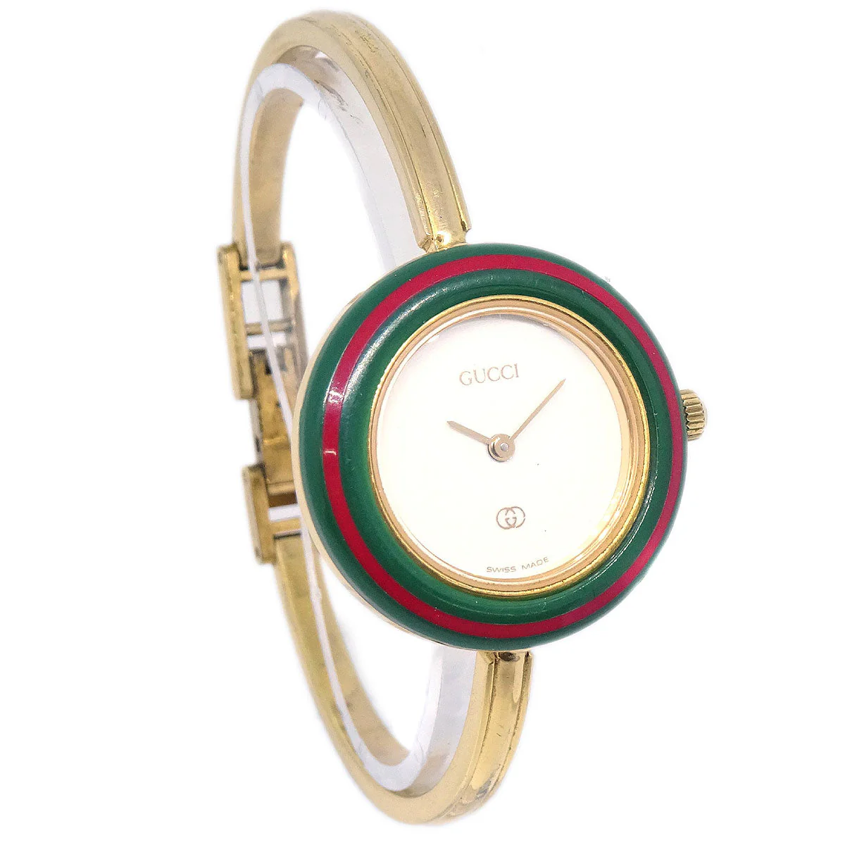 Gucci 1100-L Change Bezel Chameleon Quartz Watch SS - Image 3