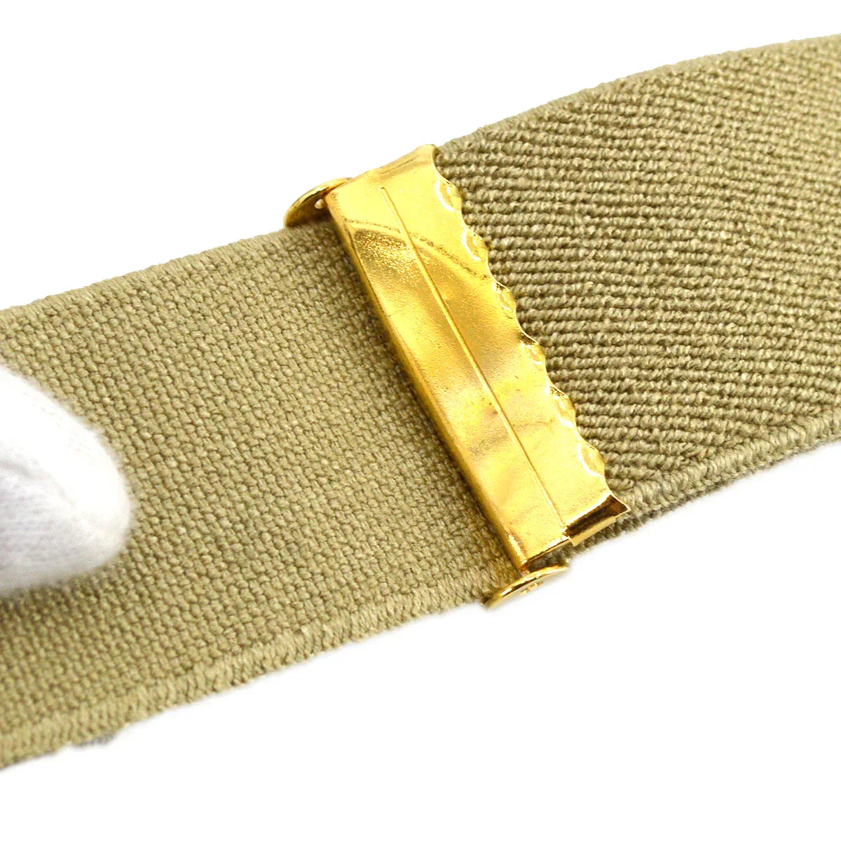 Chanel Beige Suspenders Small Good Small Good - Image 6