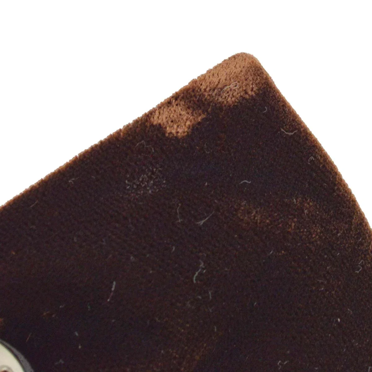 Chanel Brown Velvet Bow Hair Barrette - Image 3
