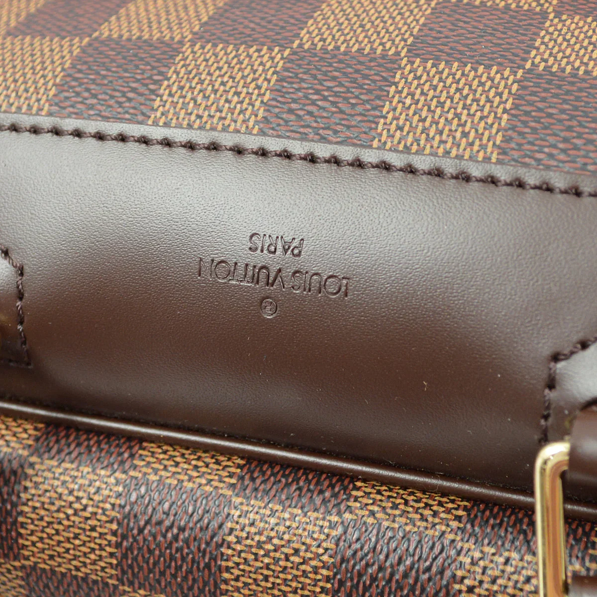 Louis Vuitton 2006 Damier Deauville Bowling Vanity Handbag N47272 - Image 4