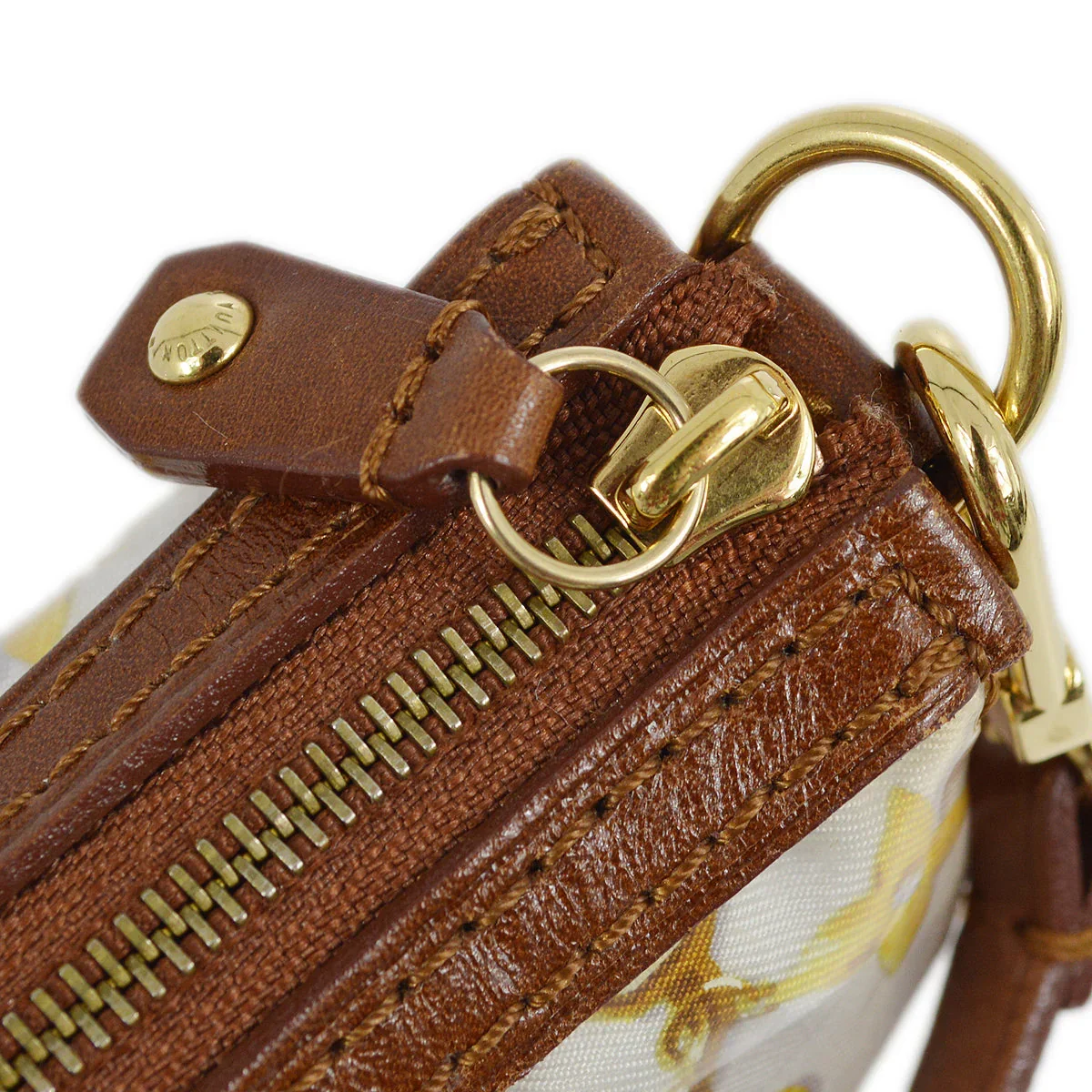 Louis Vuitton 2006 Monogram Charm Pochette Accessoires Handbag M95161 - Image 5