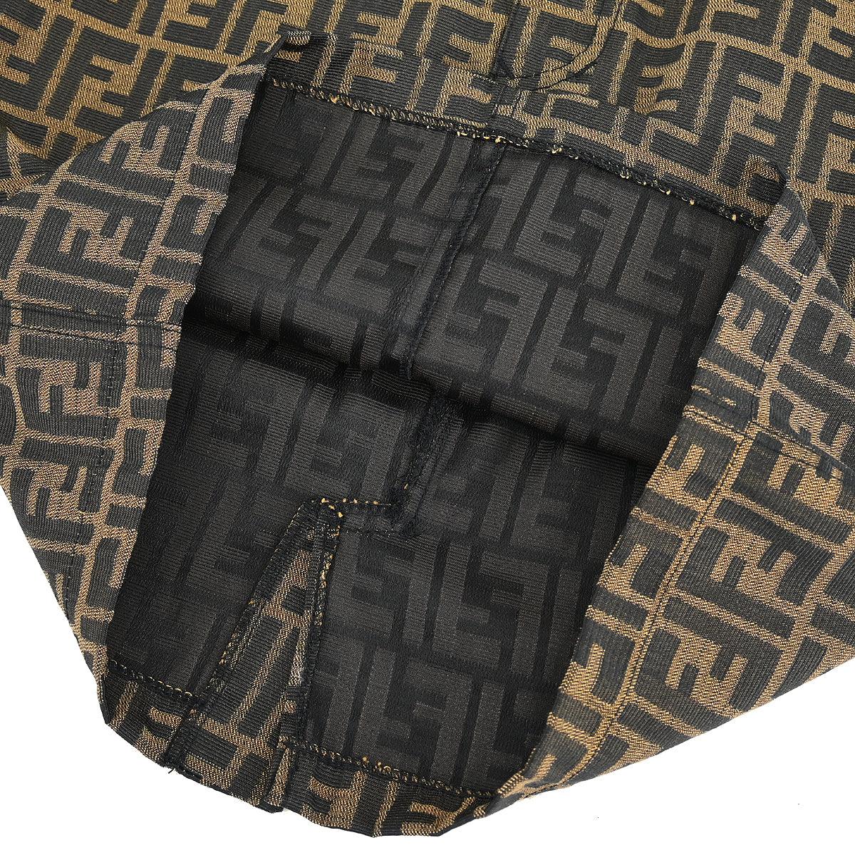 Fendi Zucca Skirt Brown #42 - Image 6