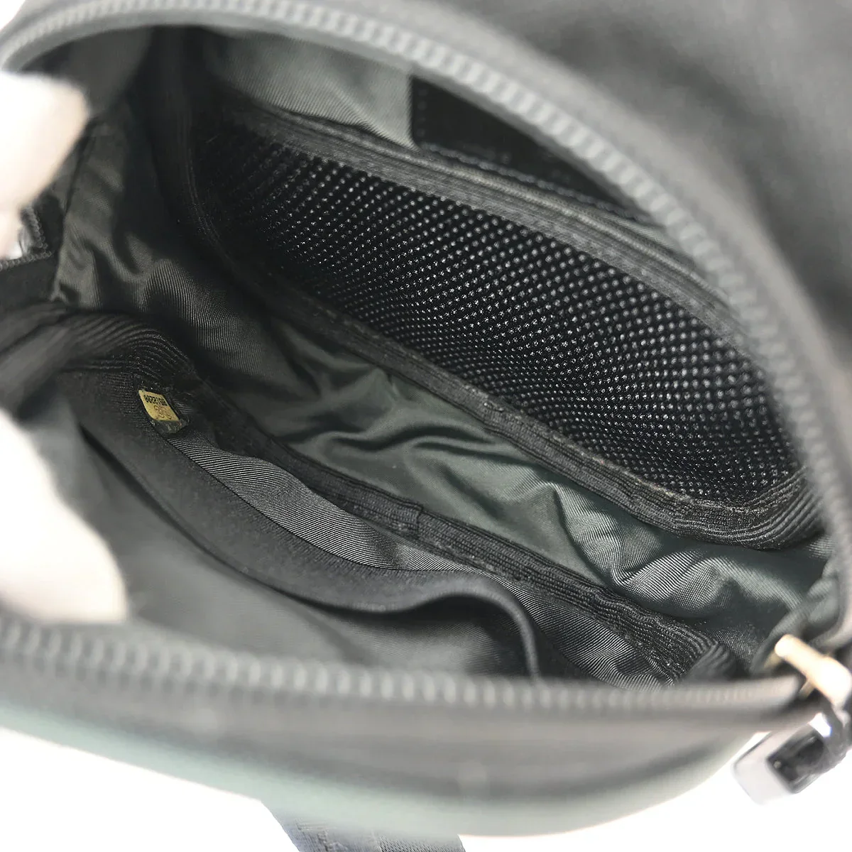 Chanel Black Green Sport Line Bum Shoulder Bag - Image 8