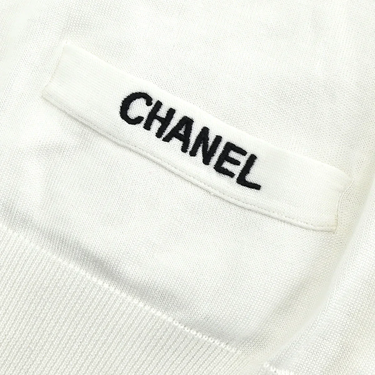 Chanel Short Sleeve Cardigan White #34 - Image 3