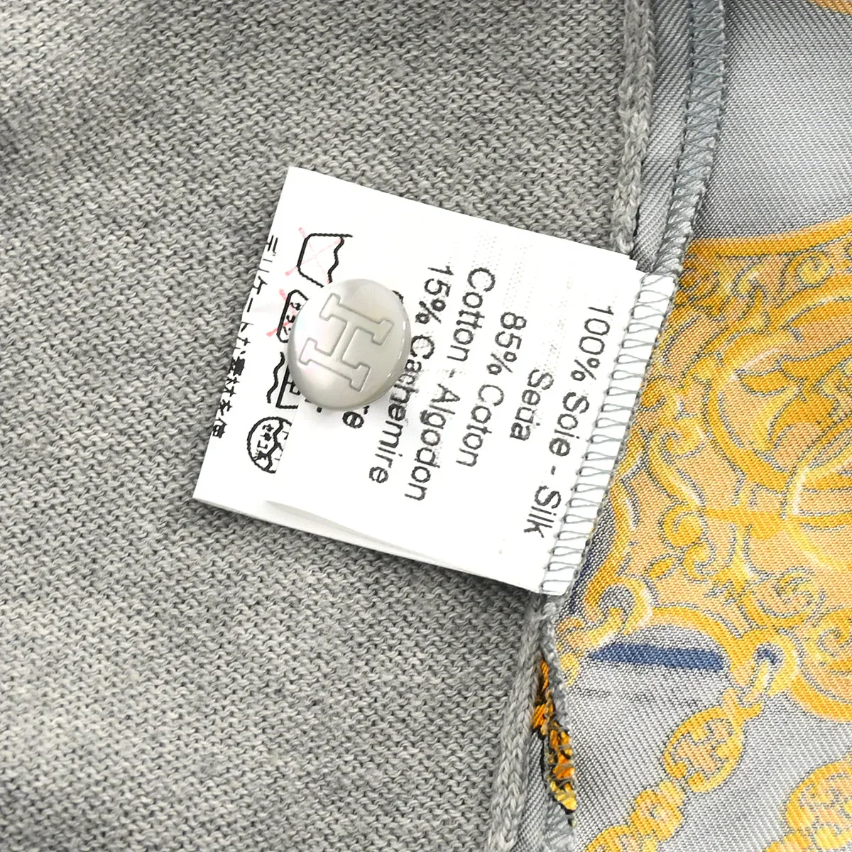 Hermes Shirt Gray #M - Image 9