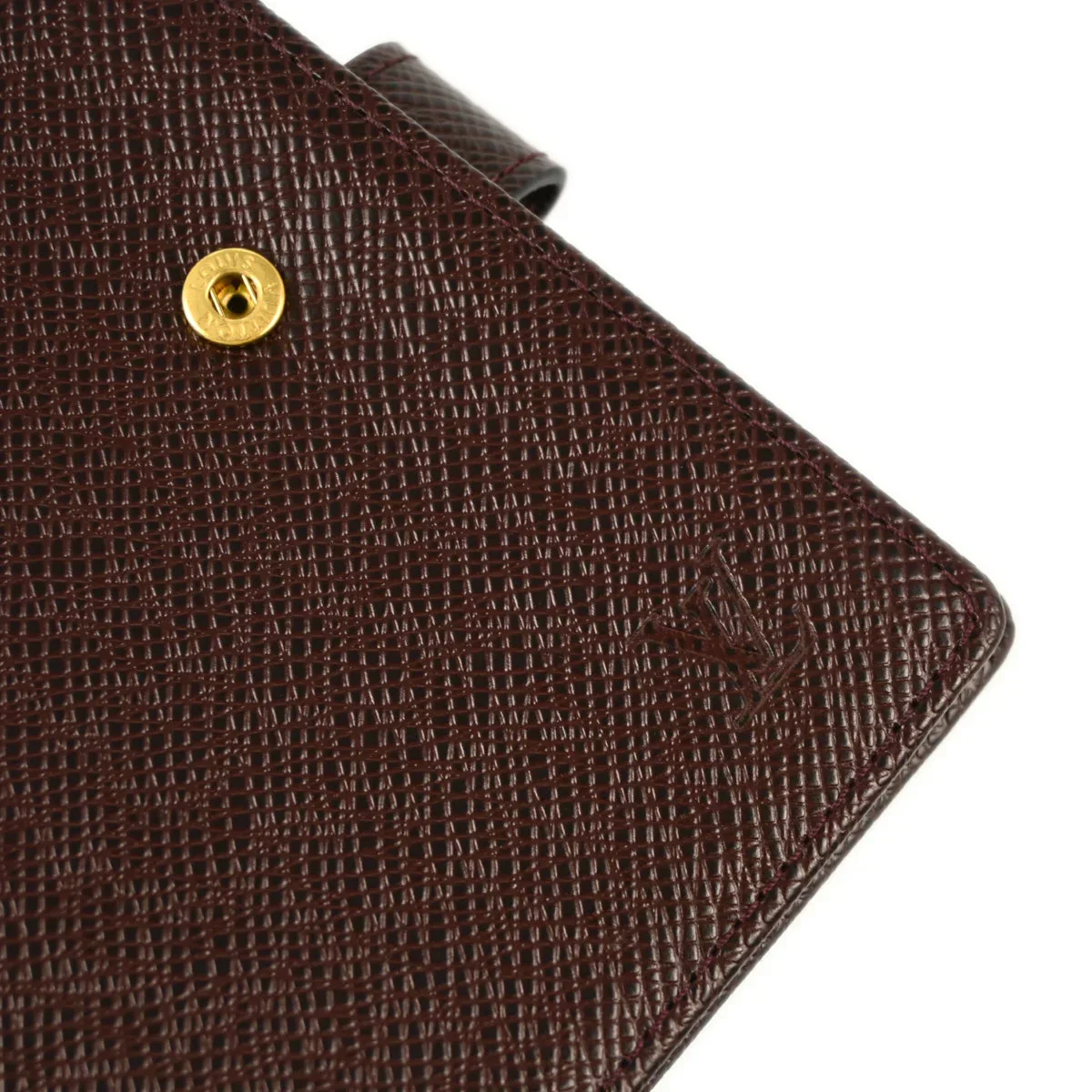 Louis Vuitton 2001 Taiga Agenda PM Note Book Cover R20434 Small Good - Image 3