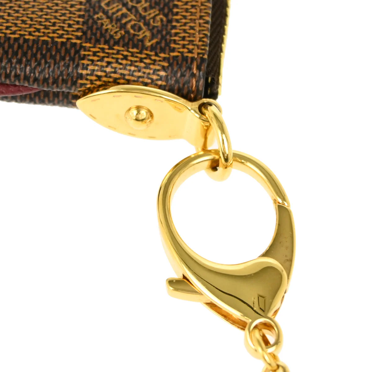 Louis Vuitton 2010 Damier Pochette Milla MM Handbag N63091 - Image 6
