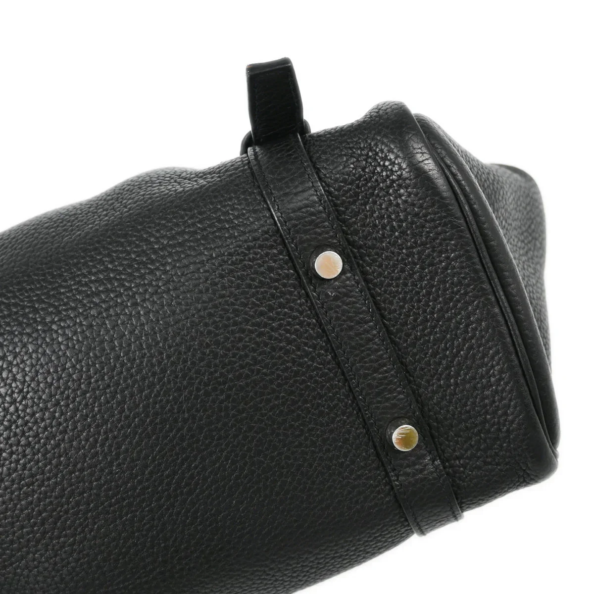 Hermes 2008 Black Taurillon Clemence Pursangle 31 Handbag - Image 3