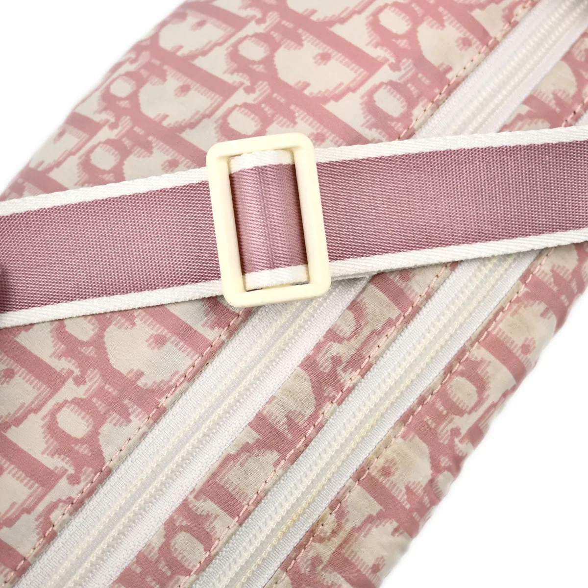 Christian 2004 Dior Pink Trotter Waist Bum Bag - Image 6