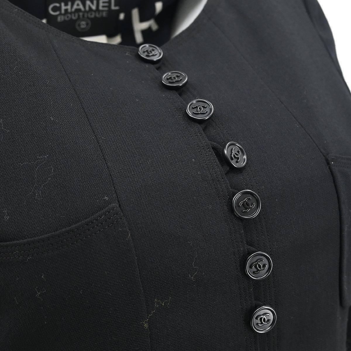 Chanel 1997 Coat Black #36 - Image 3