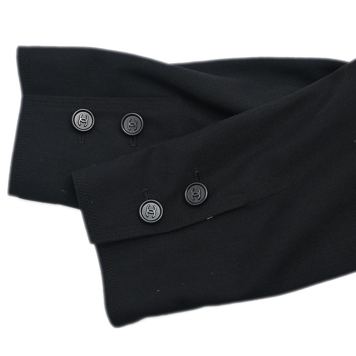 Chanel 1997 Coat Black #36 - Image 4