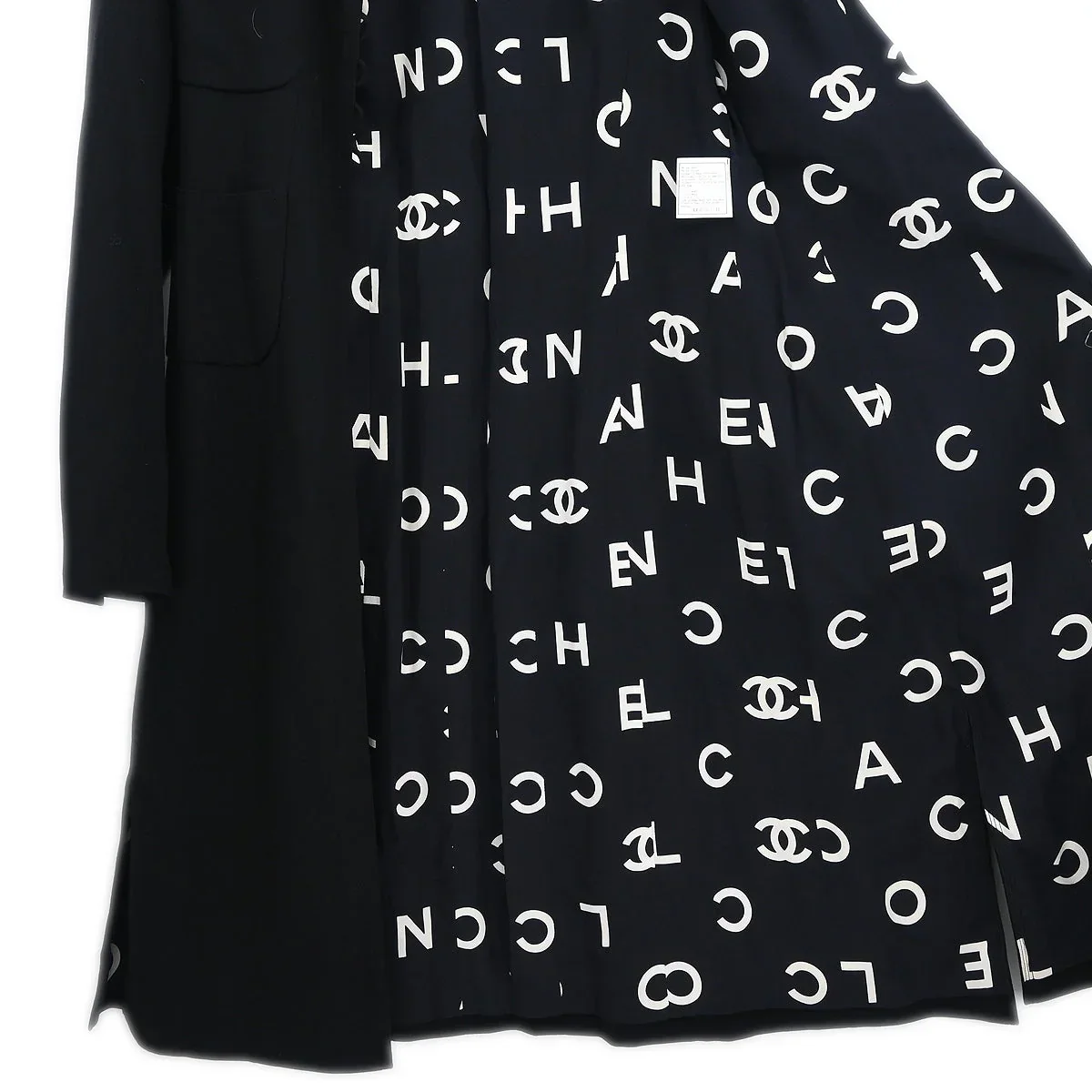 Chanel 1997 Coat Black #36 - Image 5