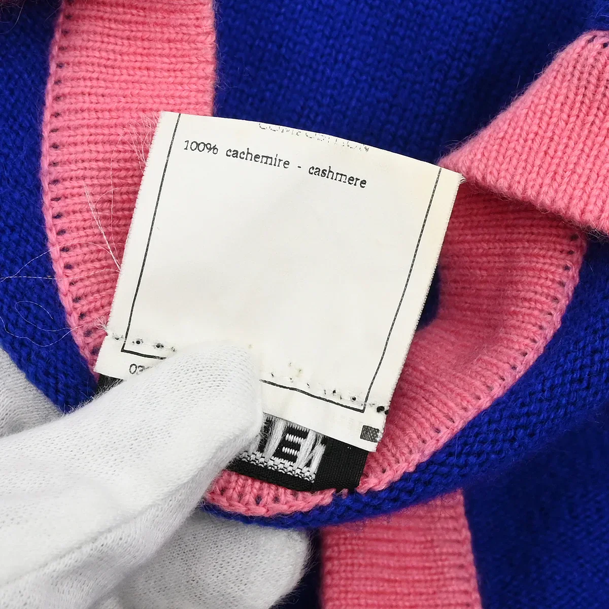 Chanel 1995 Cardigan Blue #44 - Image 10