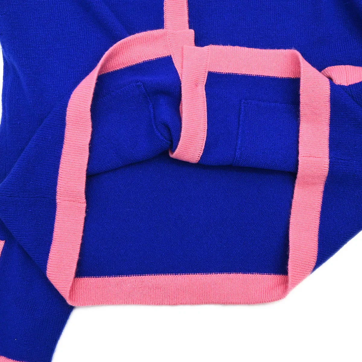 Chanel 1995 Cardigan Blue #44 - Image 8