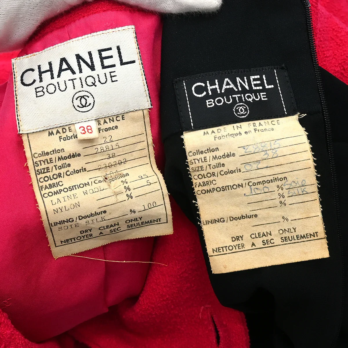 Chanel Setup Suit Jacket Skirt Pink 22 #38 - Image 4