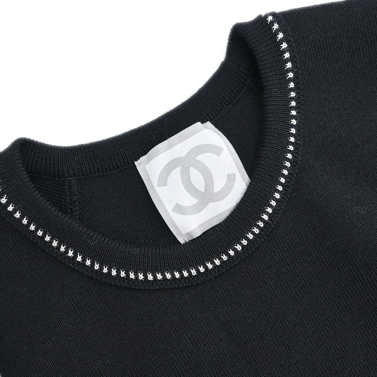 Chanel 2003 Sport Line Sleeveless Tank Top Black #42 - Image 3