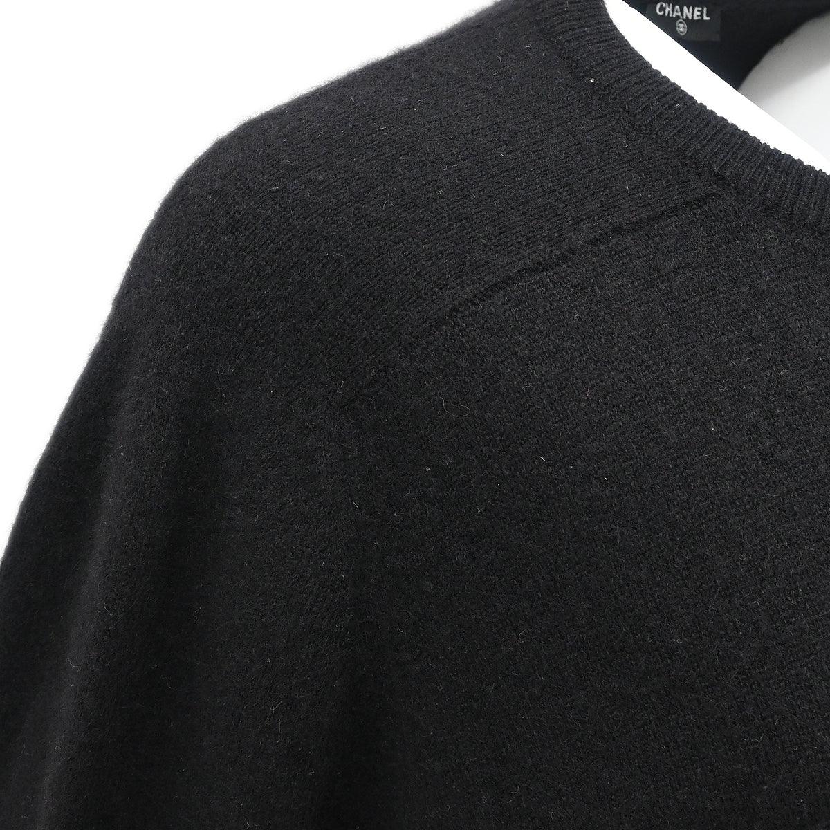Chanel CC Logo Sweater Black - Image 5