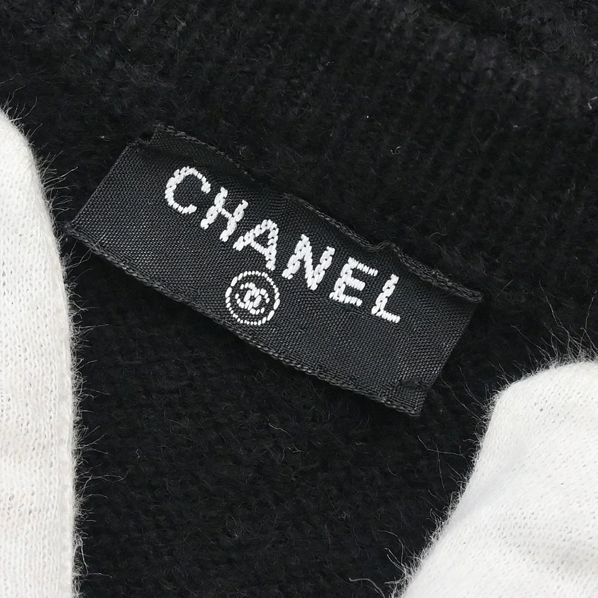 Chanel CC Logo Sweater Black - Image 9