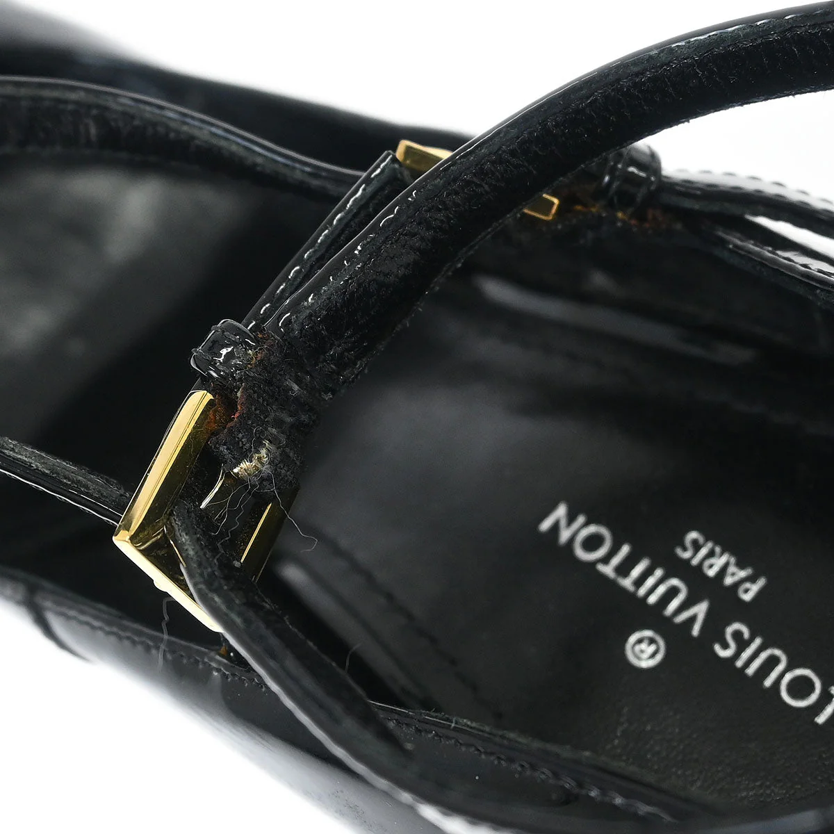 Louis Vuitton 2018 Black Patent Leather Pumps Shoes #37 - Image 5