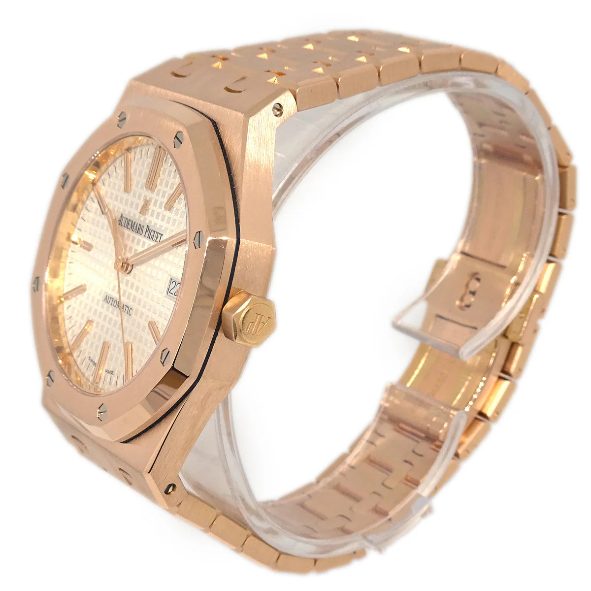 Audemars Piguet * Ref.15400OR.OO.1220OR.02 Royal Oak Watch 18KPG - Image 4