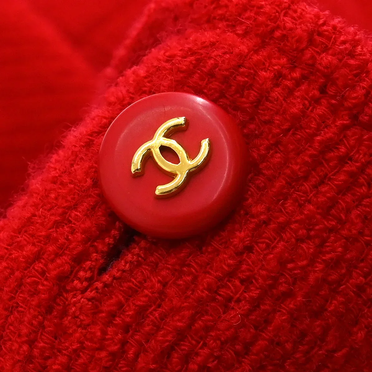 Chanel 1995 Setup Suit Jacket Dress Red #40 - Image 12