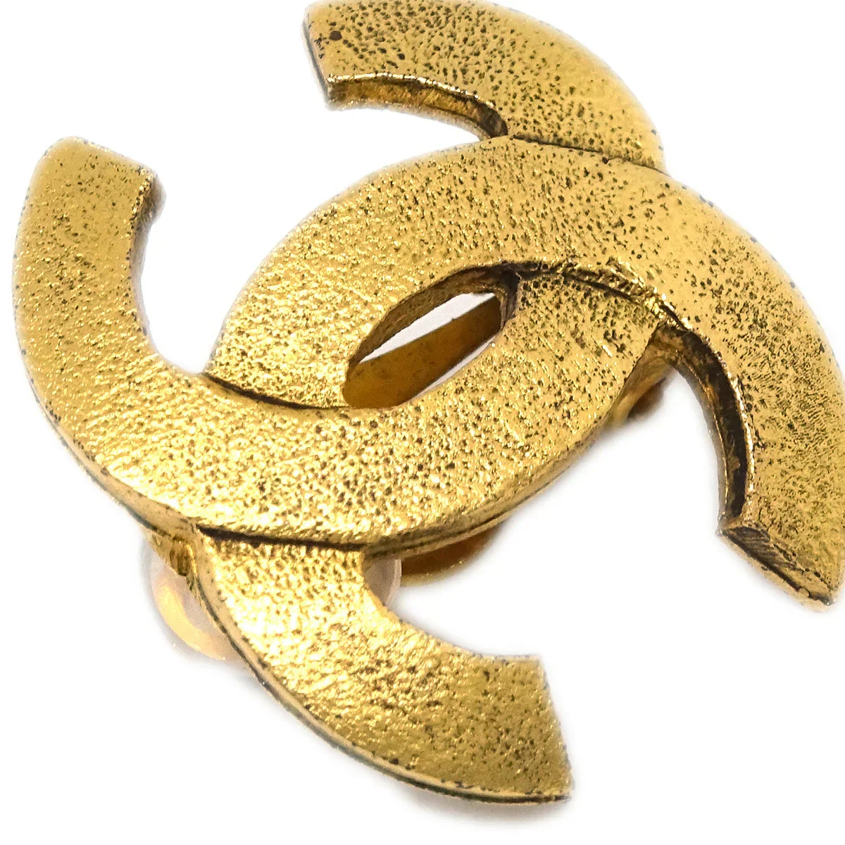 Chanel Gold CC Earrings Clip-On 29/2914 - Image 2