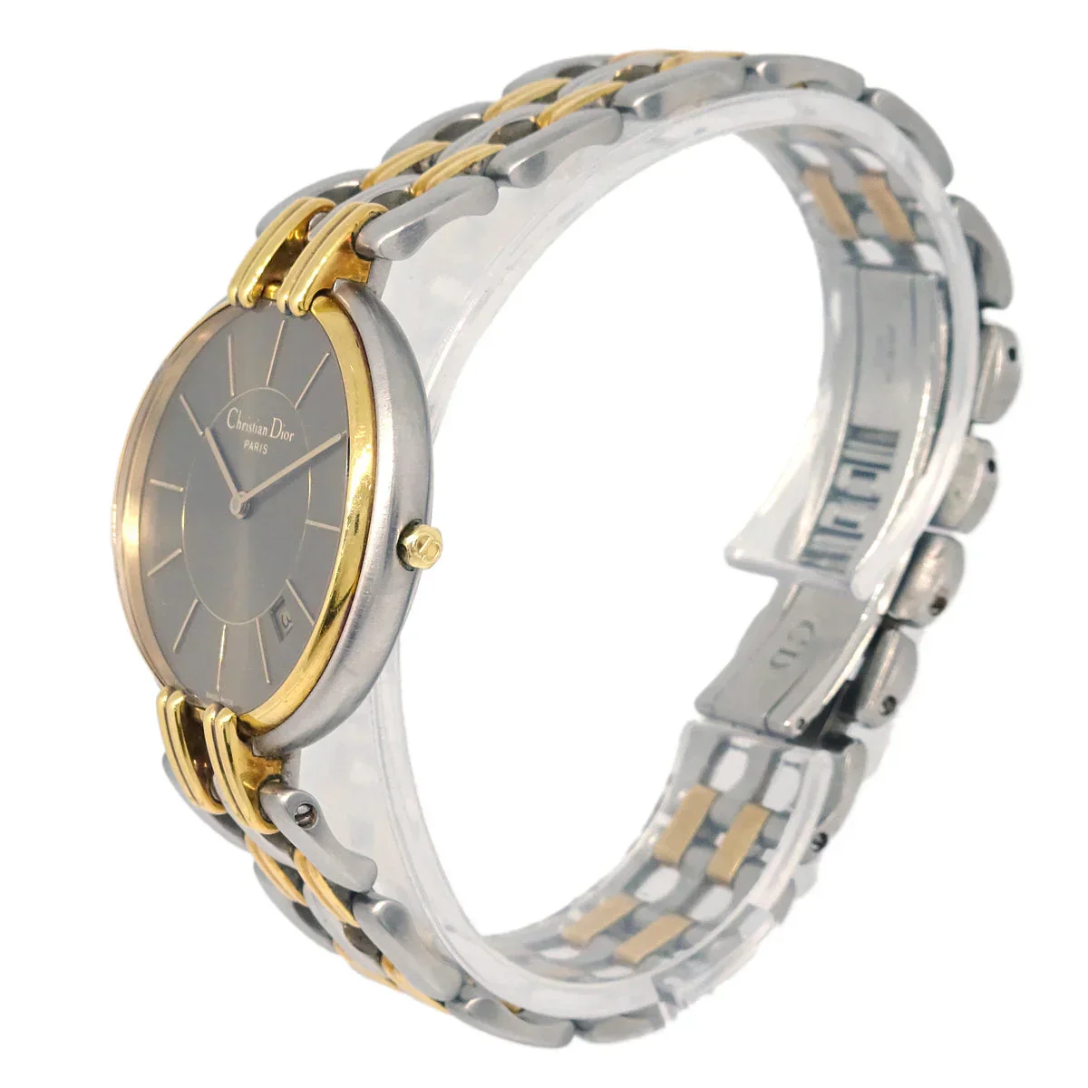 Christian Dior D65-111 Bagheera Quartz Watch SS - Image 3