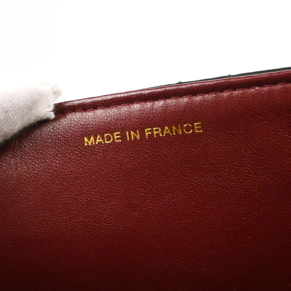 Chanel 1997-1999 Black Lambskin Jumbo Classic Flap Shoulder Bag - Image 9