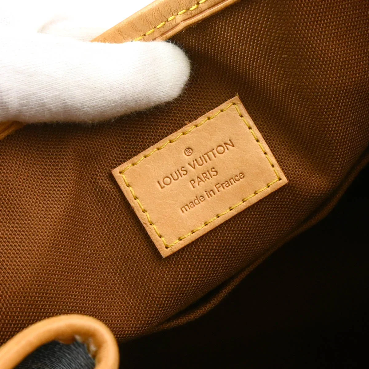 Louis Vuitton 2007 Monogram Batignolles Tote Handbag M51156 - Image 9