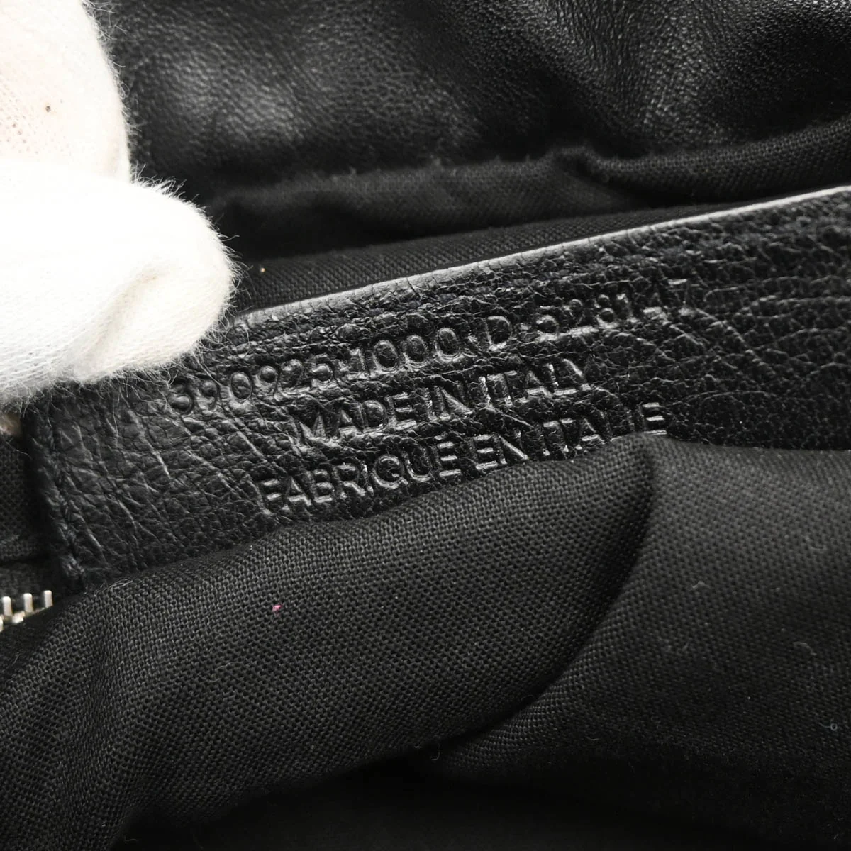 Balenciaga Black Leather Messenger Shoulder Bag - Image 10