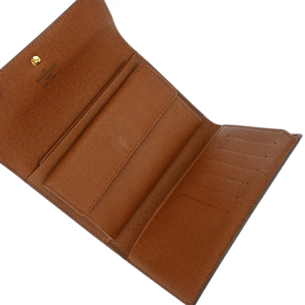 Louis Vuitton 2005 Monogram Porte Tresor Etui Papier Wallet M61202 - Image 4