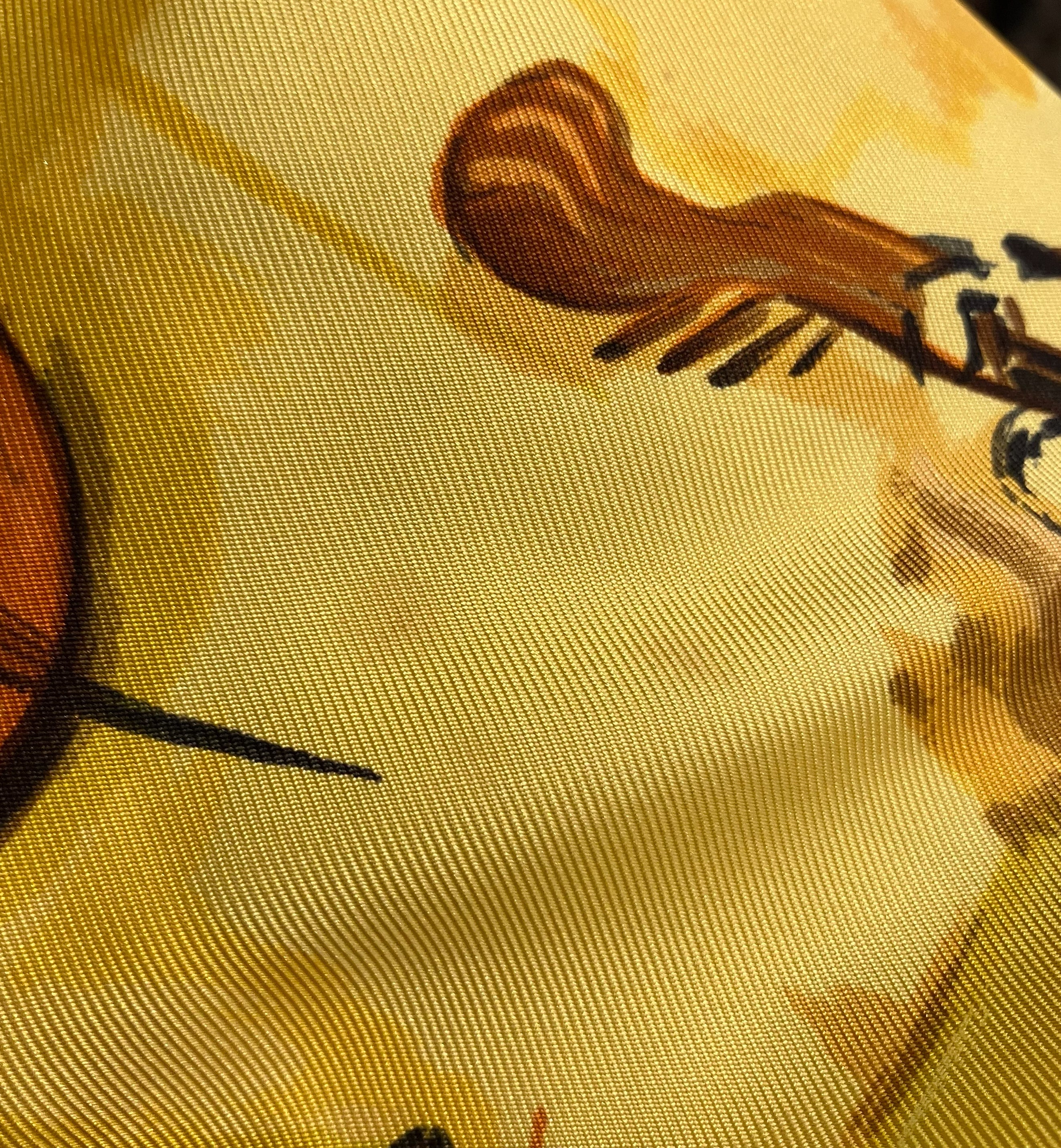 Hermes Shirt Blouse Yellow #40 - Image 12