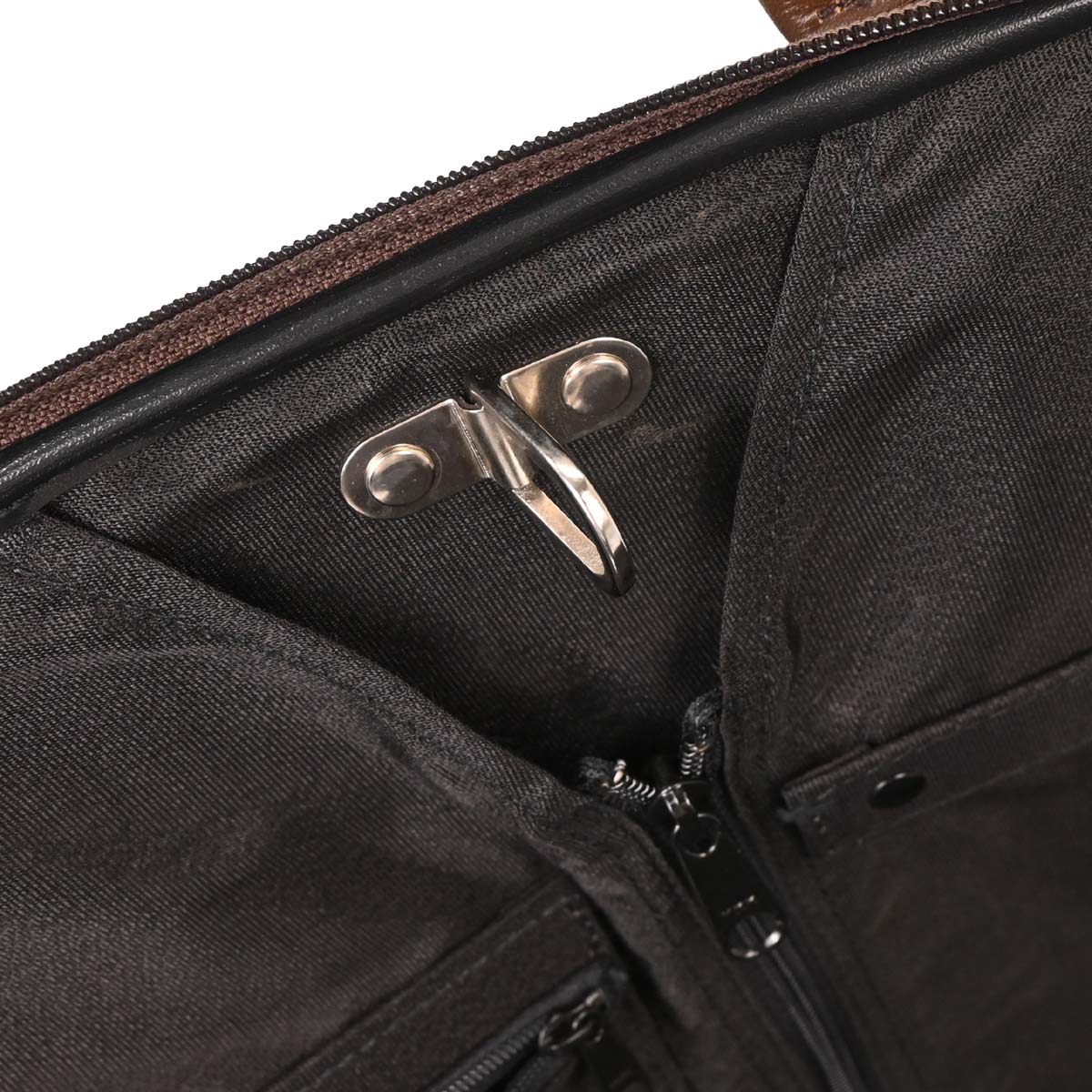 Burberrys Beige Brown House Check Garment Bag - Image 8