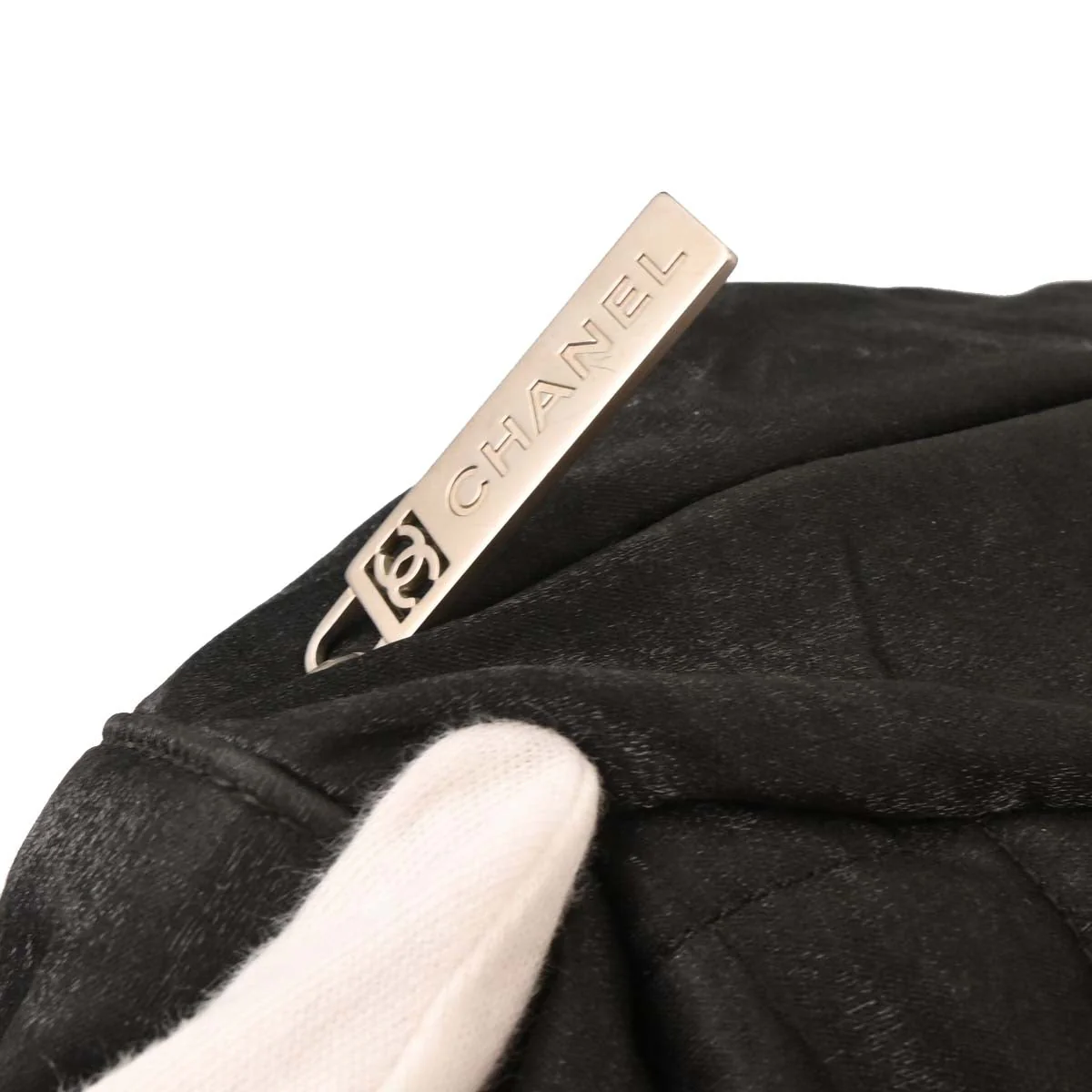 Chanel 2005-2006 Black Nylon Sport Line Shoulder Bag - Image 7