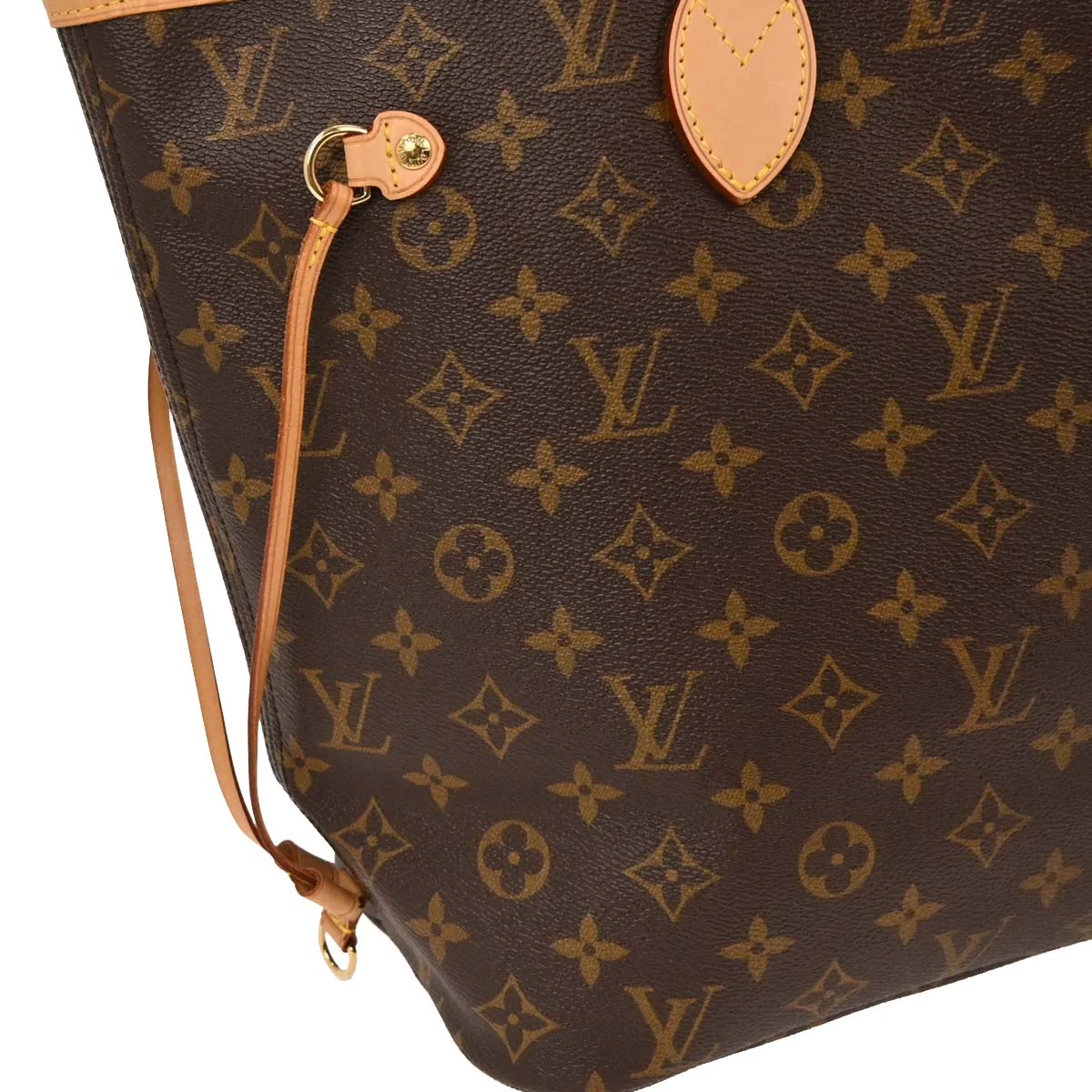Louis Vuitton Monogram Neverfull MM Shoulder Tote Bag M40156 - Image 3