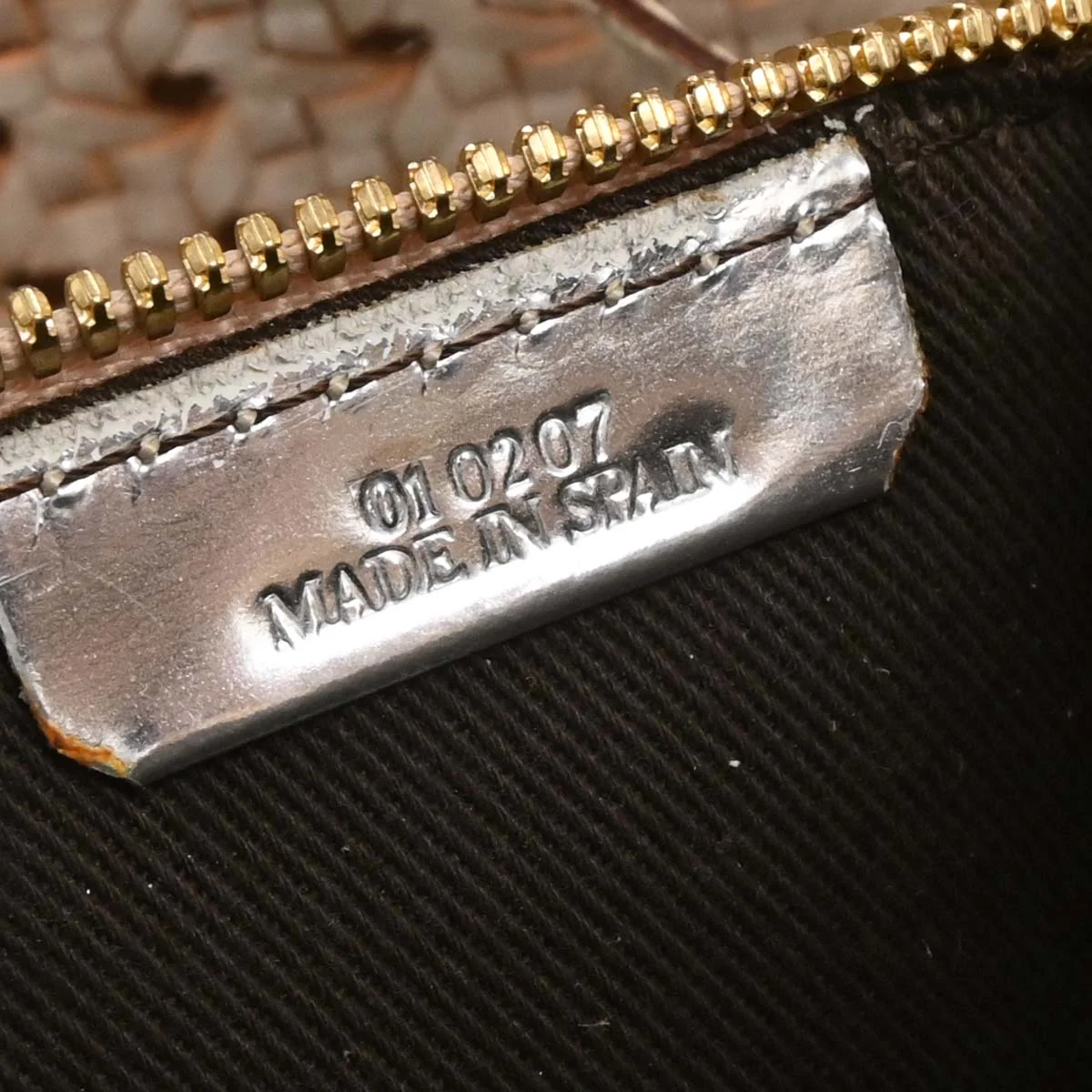Loewe Silver Leather Amazona 36 Handbag - Image 10