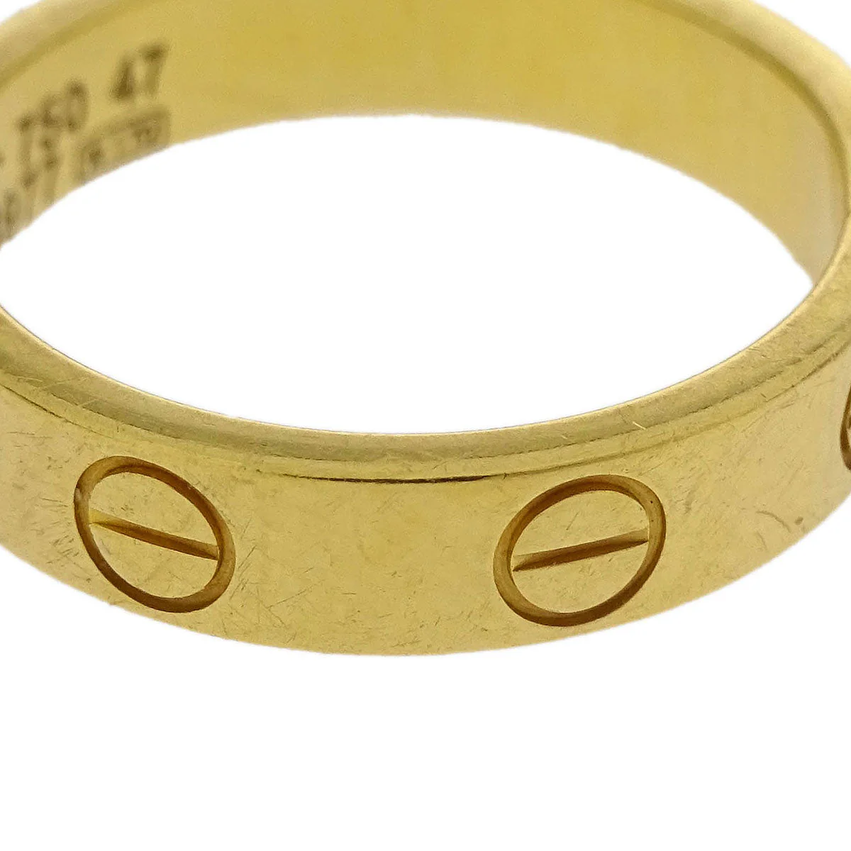 Cartier Mini Love Ring 750 #47 - Image 3