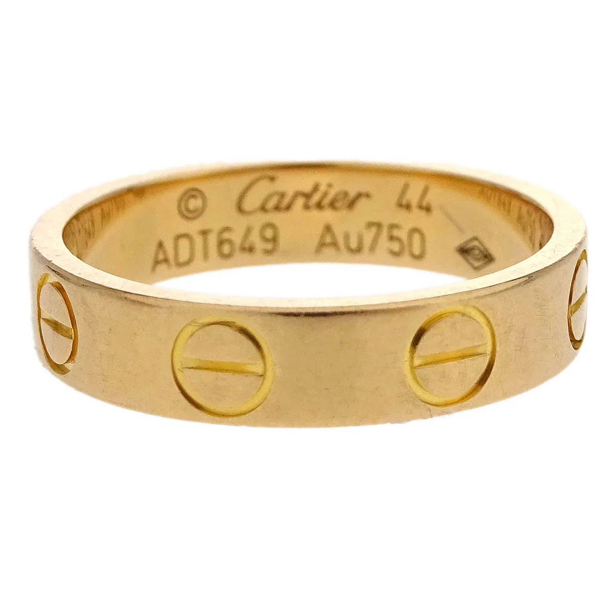 Cartier Mini Love Ring Au750 #44