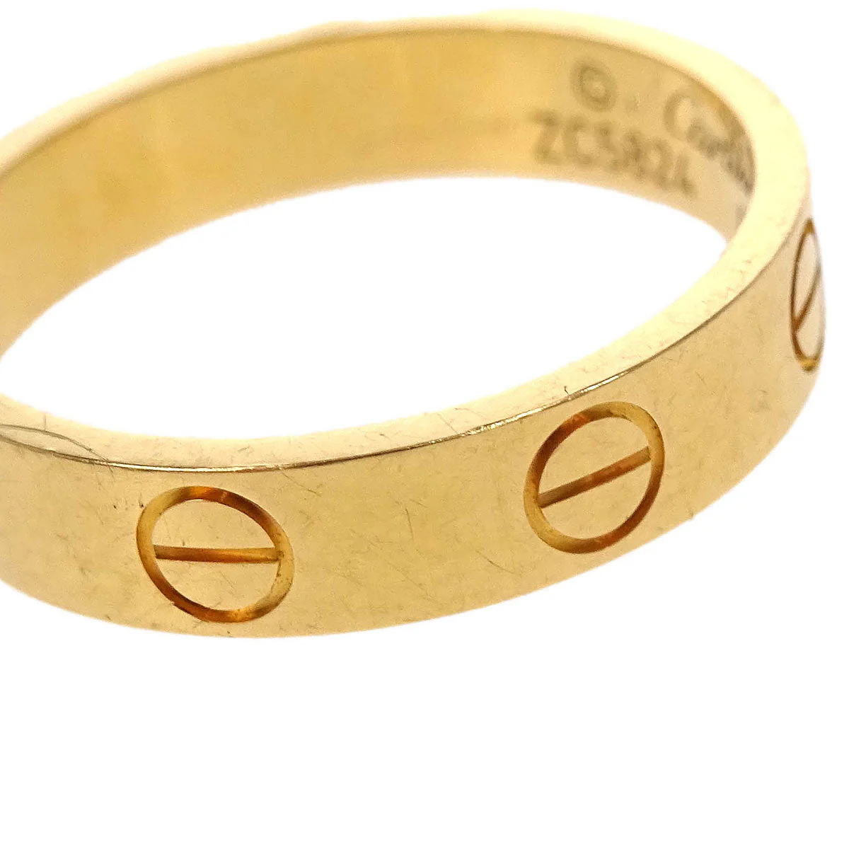 Cartier Mini Love Ring Au750 #49 - Image 2