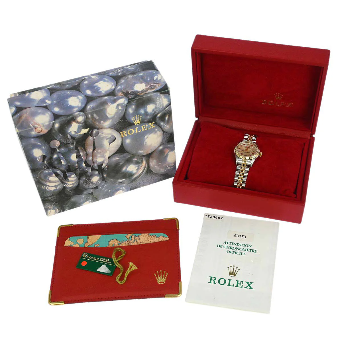 Rolex Oyster Perpetual Datejust 26mm Ref.69173NGR Self-winding SS 18K - Image 3
