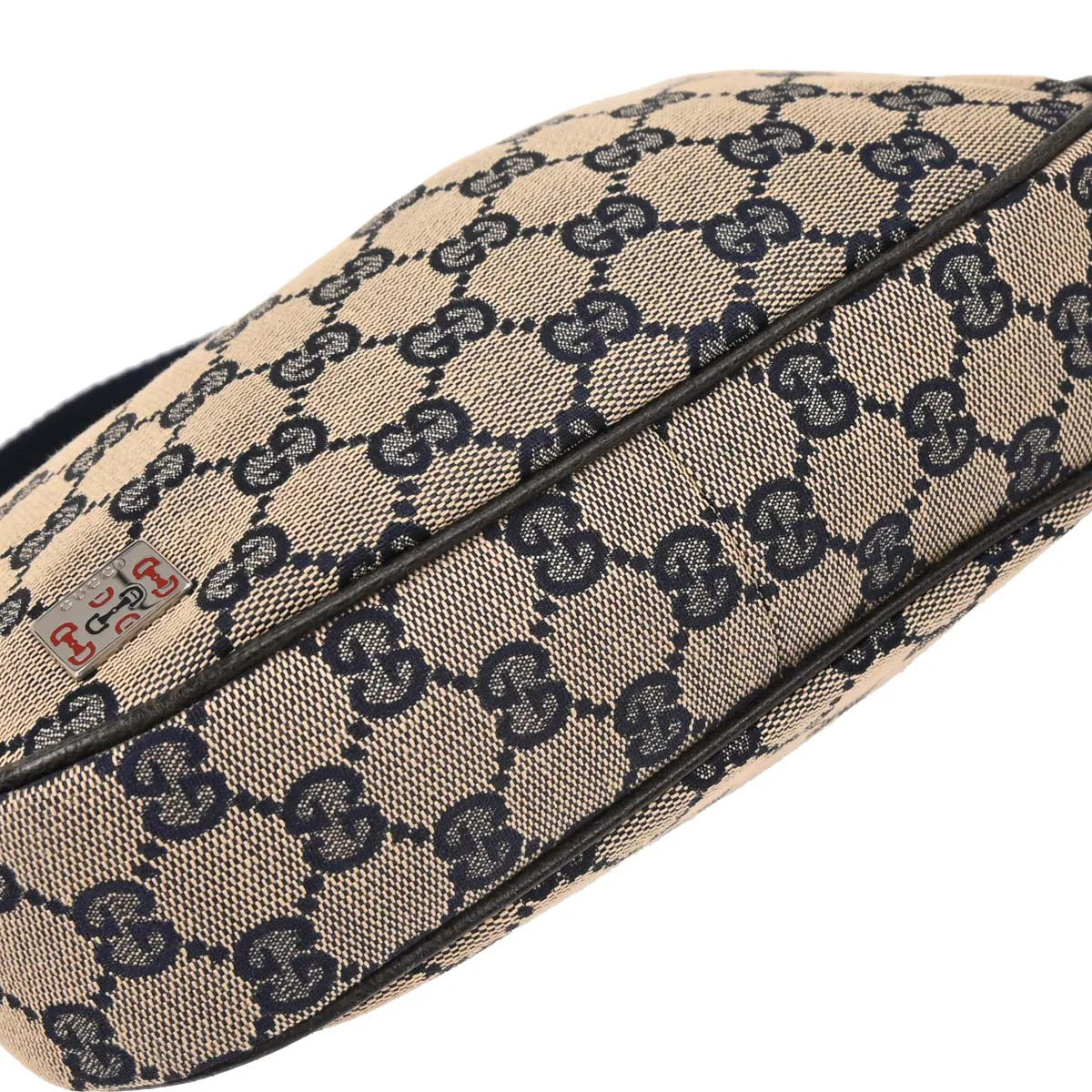 Gucci Beige Canvas GG Hobo Handbag - Image 3