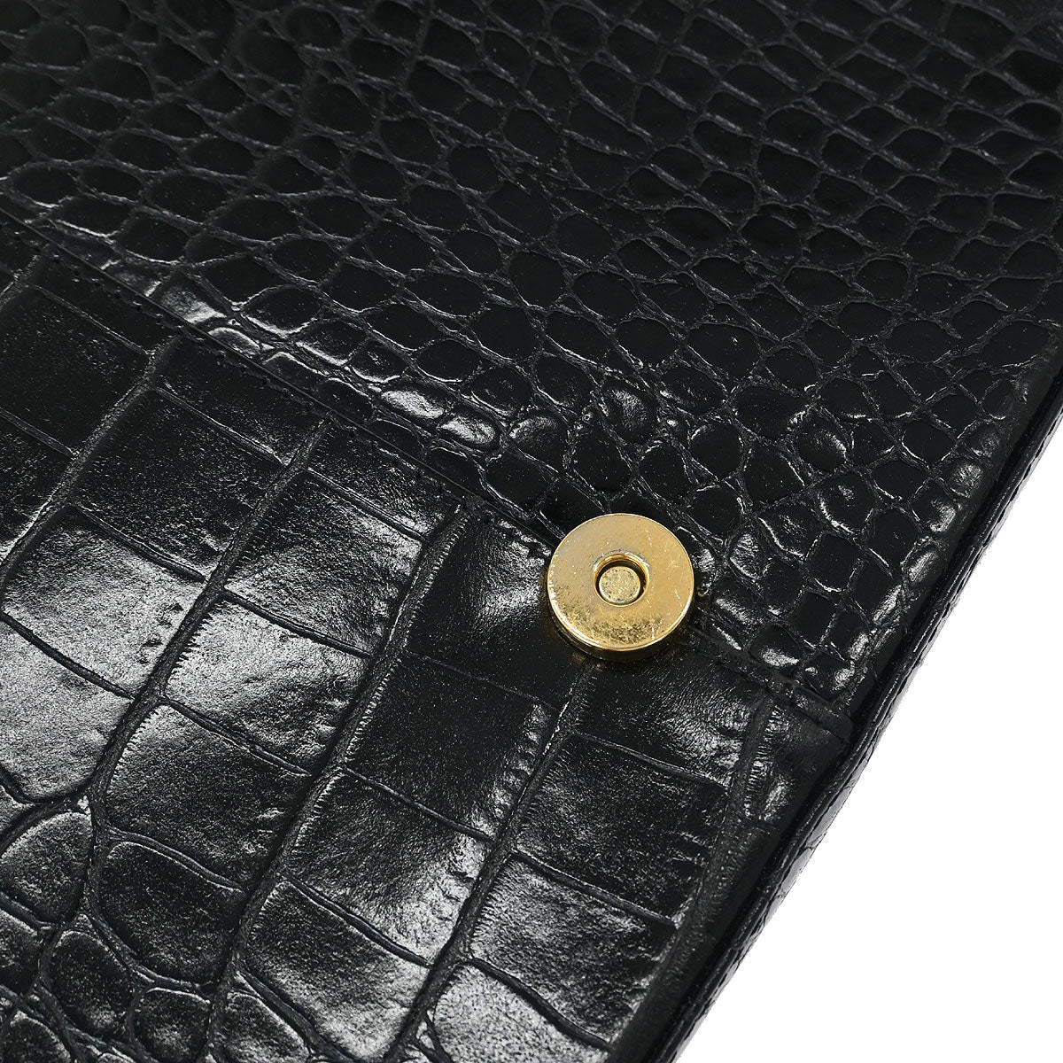 Yves Saint Laurent * Black Leather Shoulder Bag - Image 10