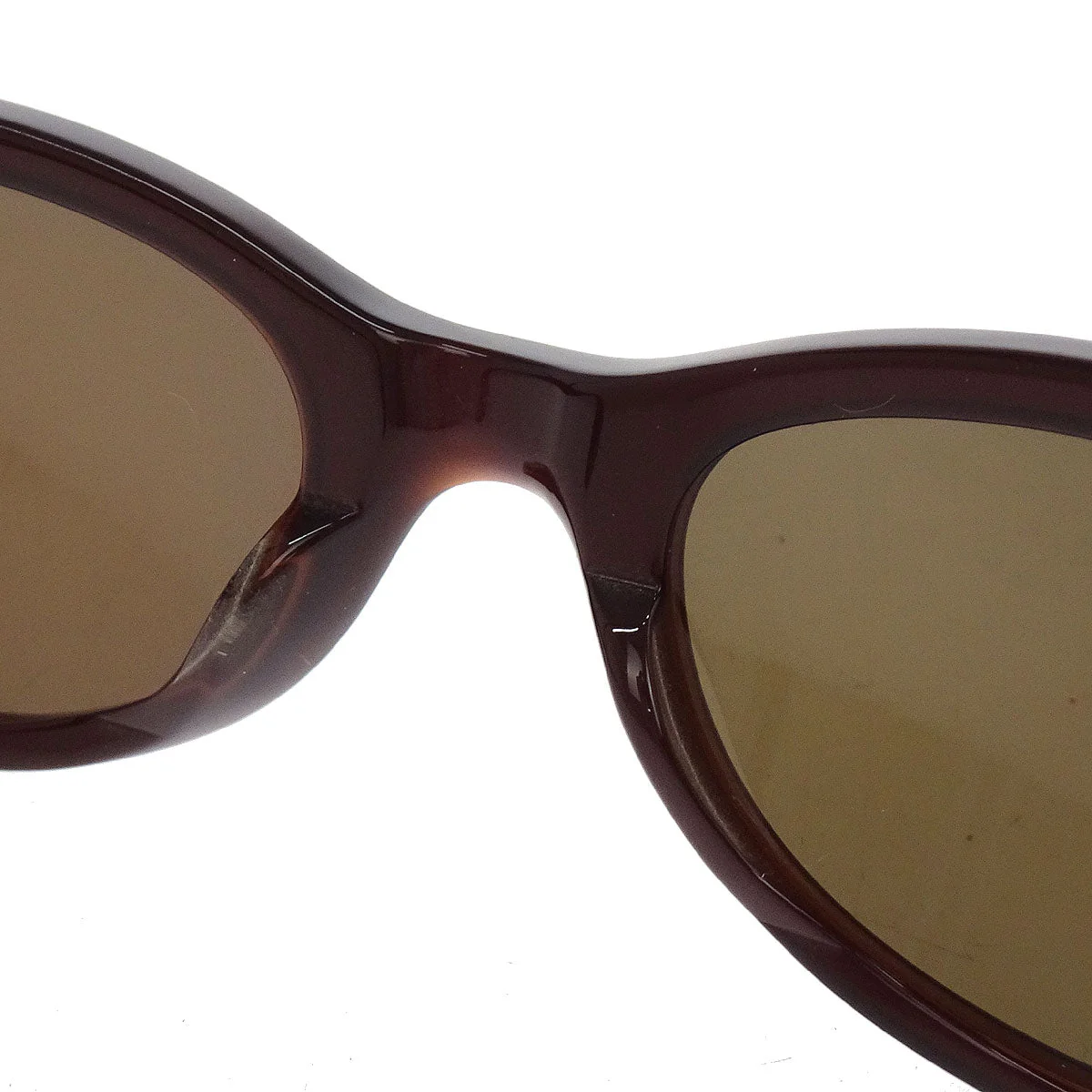 Chanel Sunglasses Eyewear Dark Brown Small Good - Image 5
