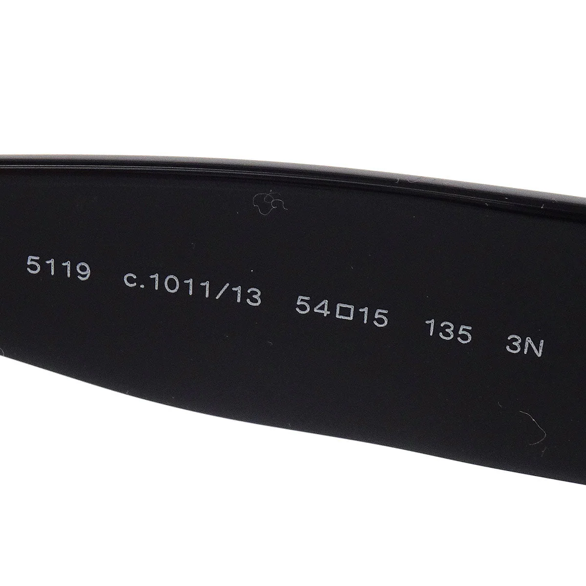 Chanel Sunglasses Eyewear Brown Black Small Good - Image 3