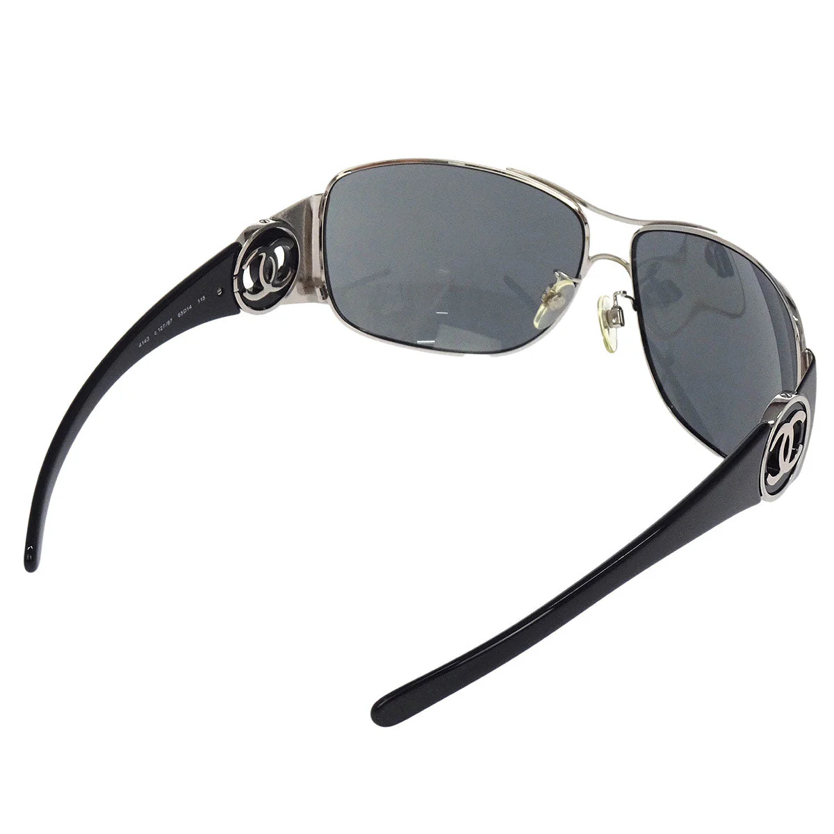 Chanel Sunglasses Eyewear Black Small Good - Image 2
