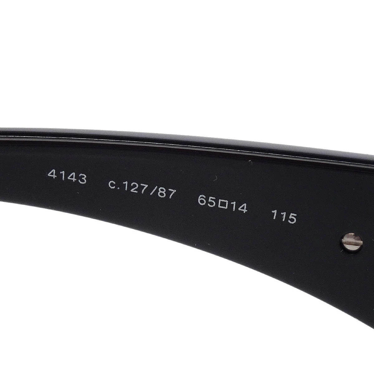 Chanel Sunglasses Eyewear Black Small Good - Image 3